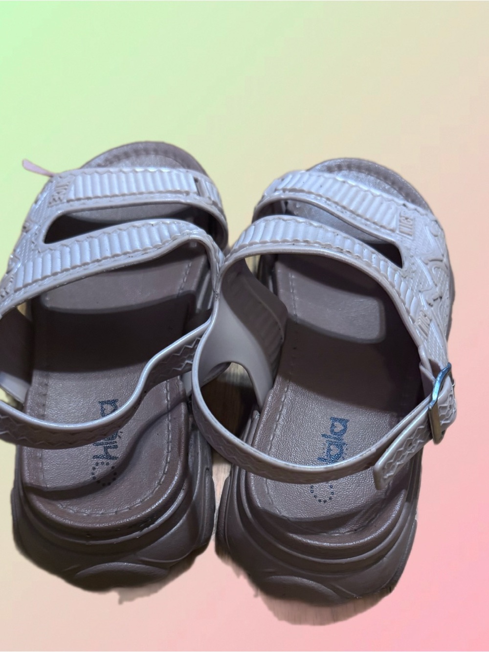 Pink Sandal Sandal with Adjustable Straps